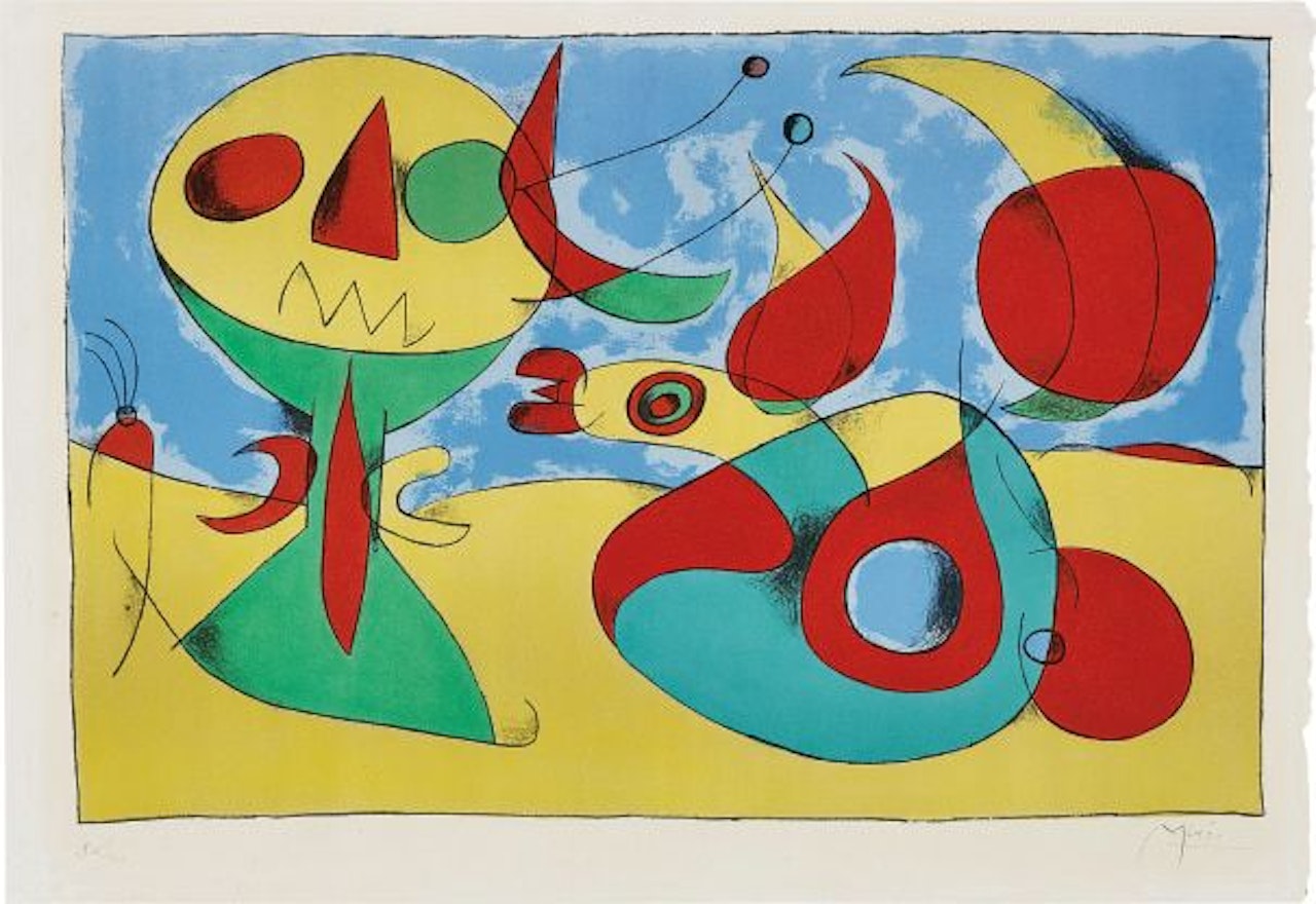 Oiseau zéphyr (Zephyr Bird) by Joan Miró