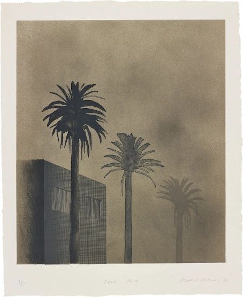 Dark Mist by David Hockney