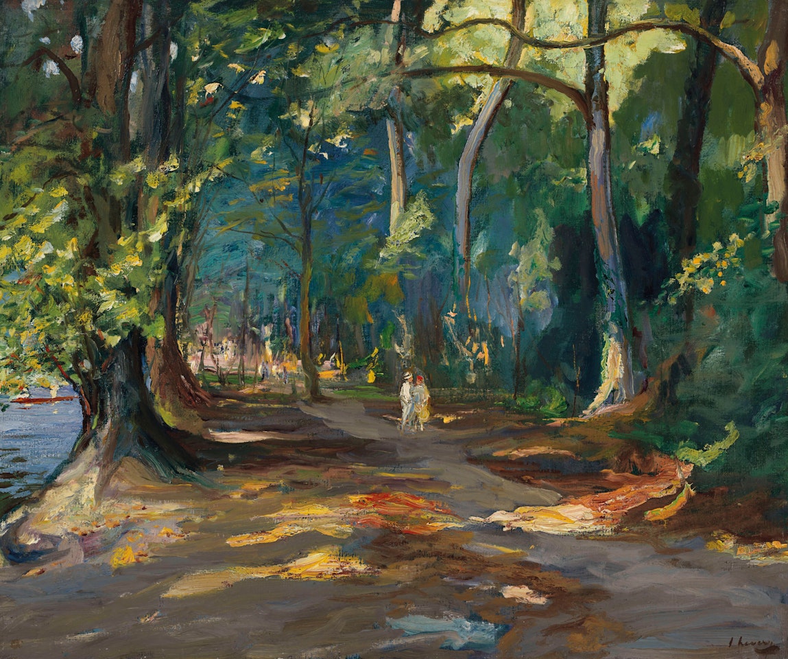 The Path by the River, Maidenhead by John Lavery