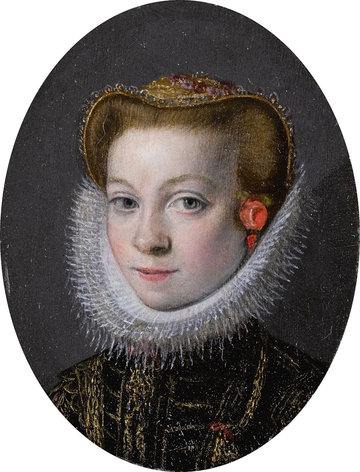 PORTRAIT OF A GIRL by Italian School