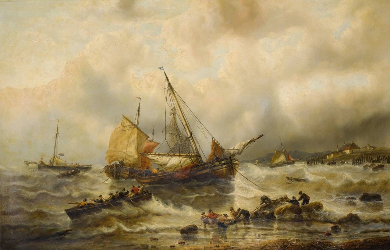 THE SHIPWRECK by François Etienne Musin