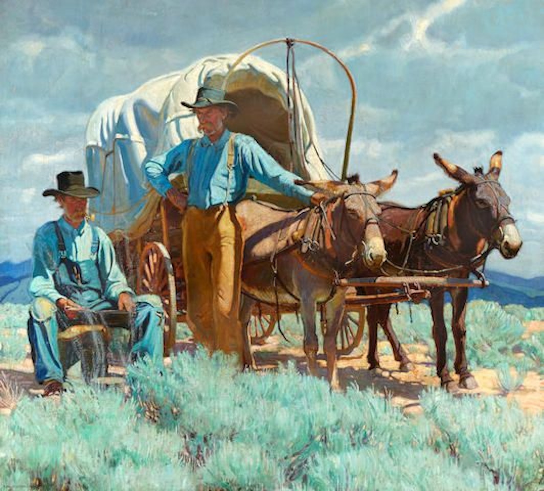 The Taos Twins by Ernest Martin Hennings