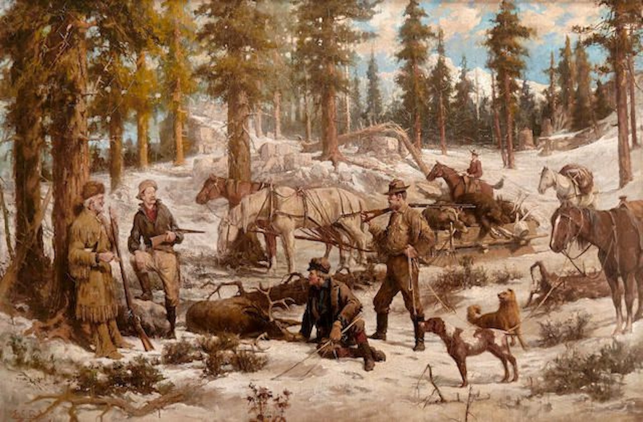 Grandpa's Luck by Edgar S. Paxson