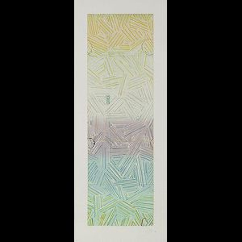 USUYUKI (ULAE 211) by Jasper Johns