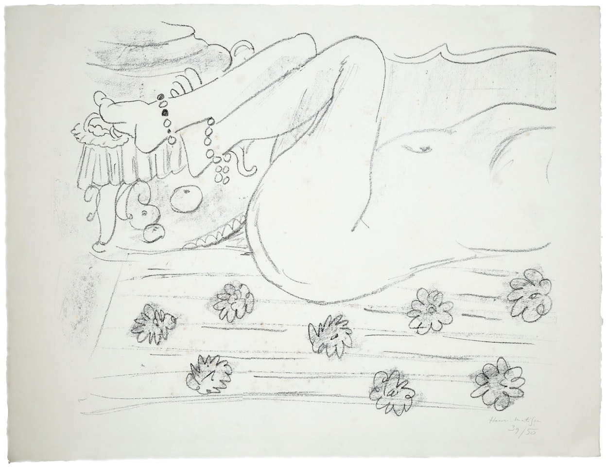 Nu. Étude d'un mouvement de jambes by Henri Matisse