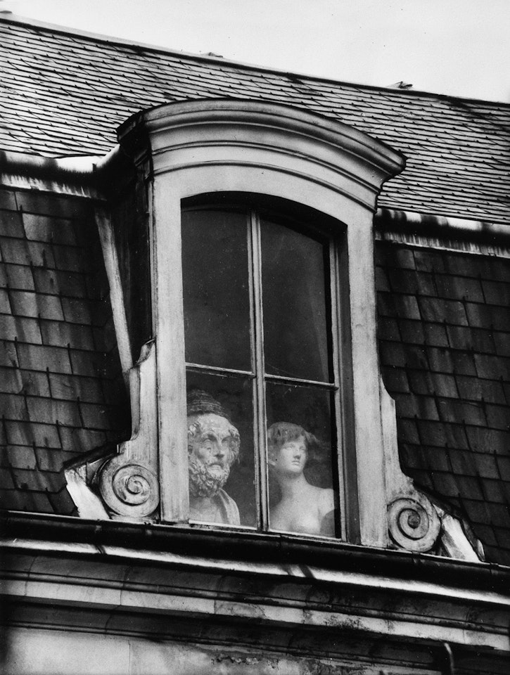 Window, Quai Voltaire, Paris by André Kertész
