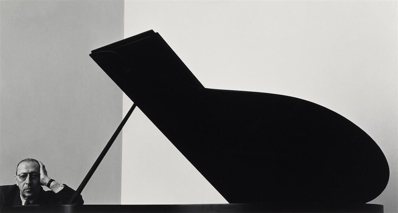 Igor Stravinsky by Arnold Newman