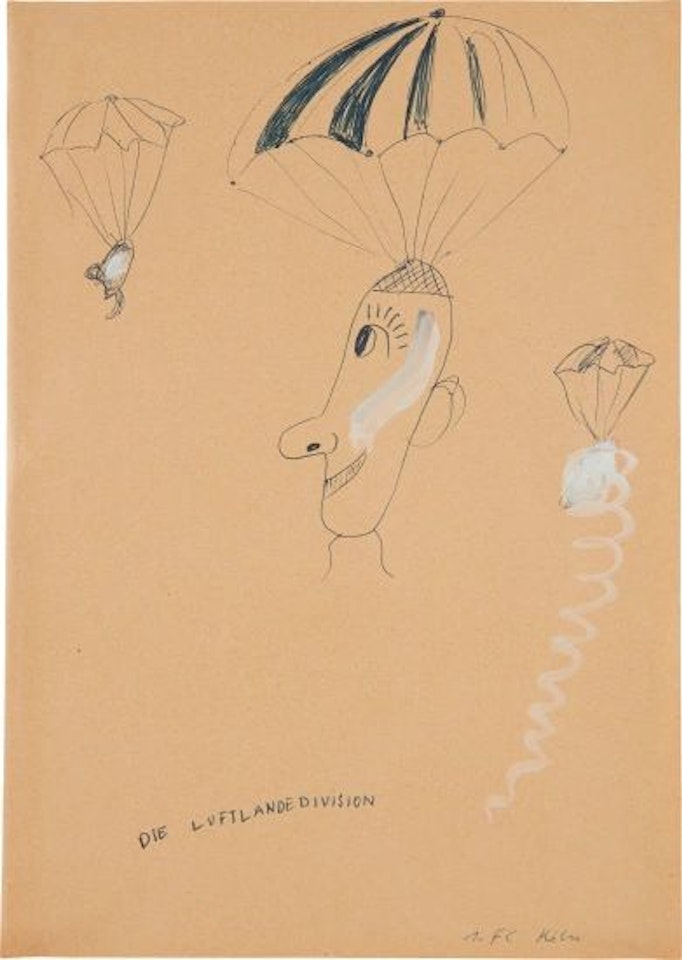 Die Luftlandedivision - 1 FC. Köln (The Airbourne Division - 1 FC. Cologne) by Sigmar Polke