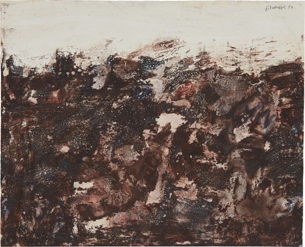 Sans titre (Paysage) (Untitled (Landscape)) by Jean Dubuffet