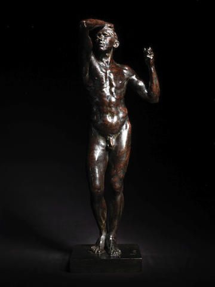 Age d'airain, petit modèle dit aussi 2ème réduction by Auguste Rodin