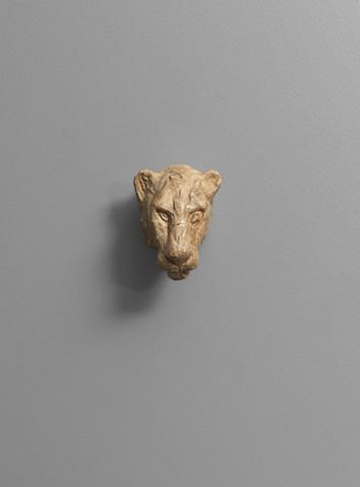 Tête de lionne by Diego Giacometti