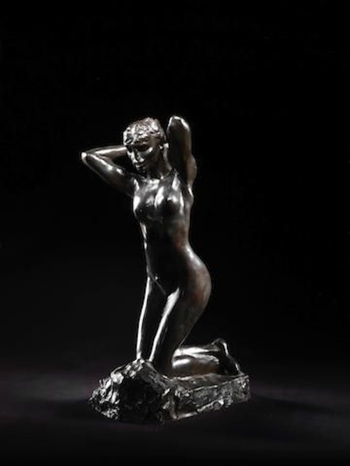 Faunesse à genoux by Auguste Rodin