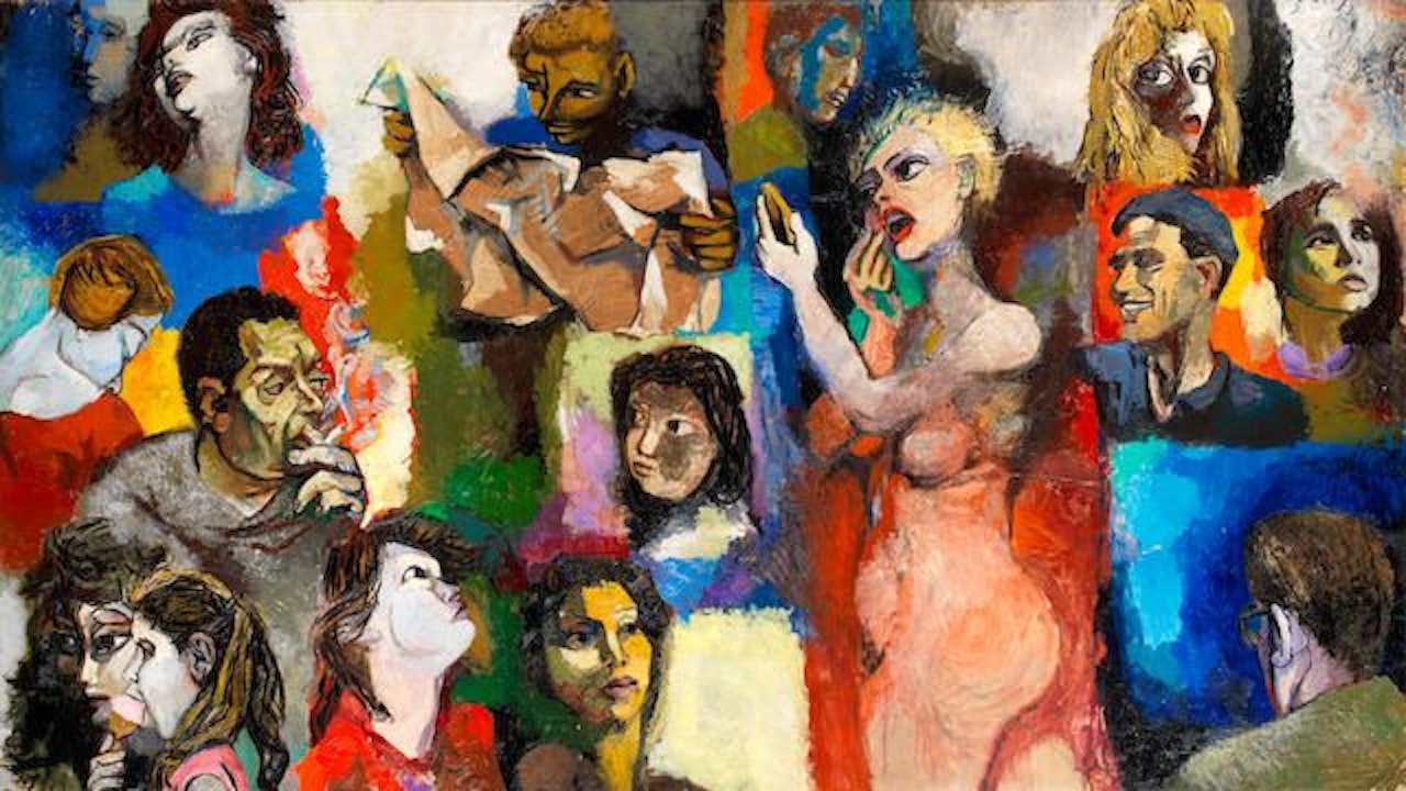 Mosaico di figure by Renato Guttuso