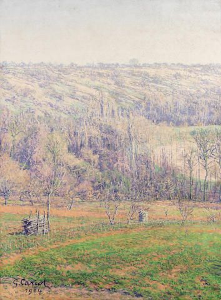 Paysage by Gustave Cariot