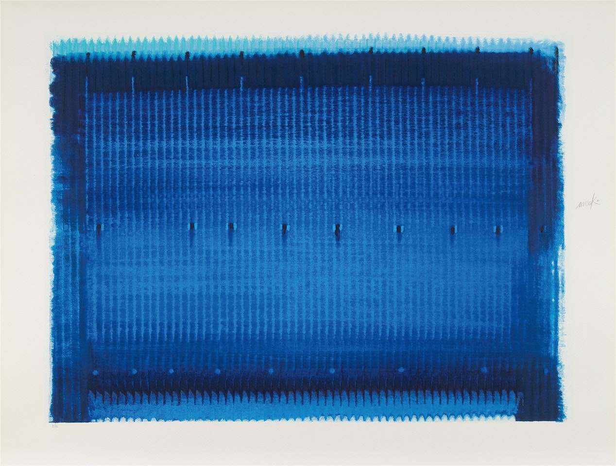 Oktober (from: 12 Monate) by Heinz Mack