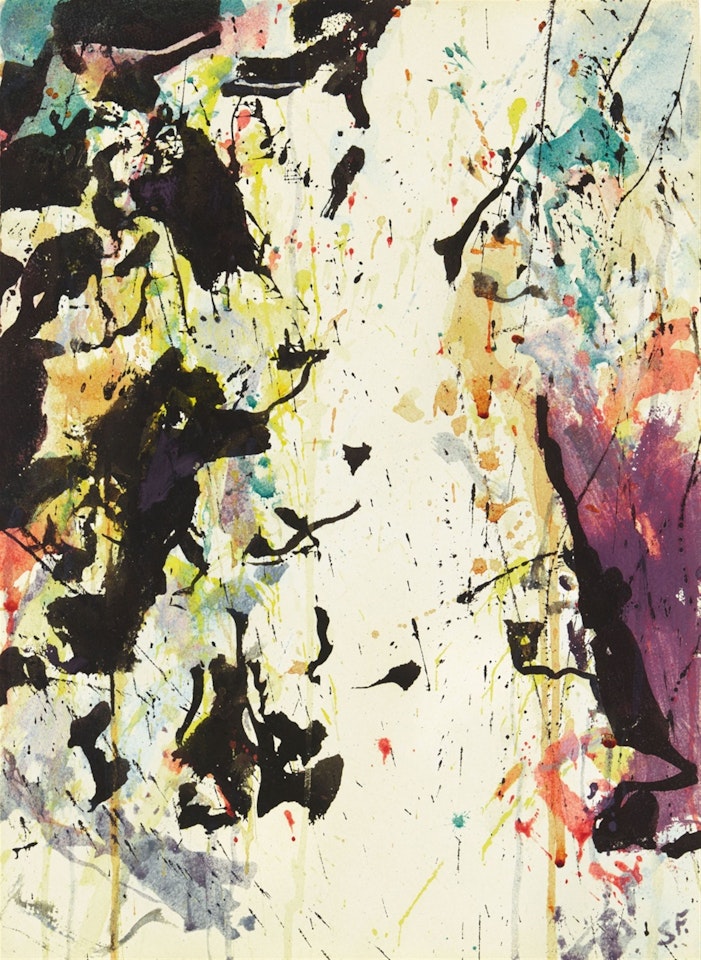 Untitled (SF 57-115) by Sam Francis