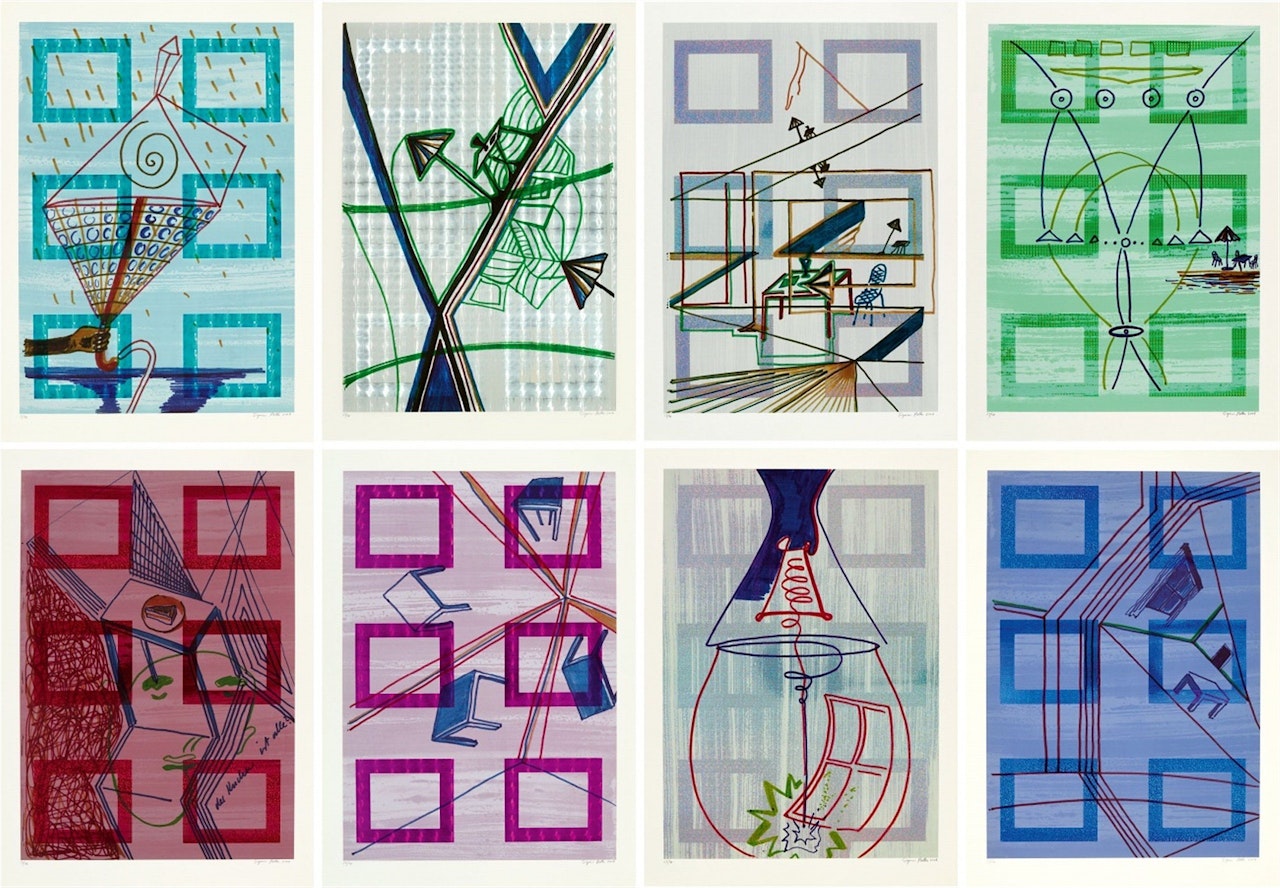 Der Kuchen ist Alle? by Sigmar Polke