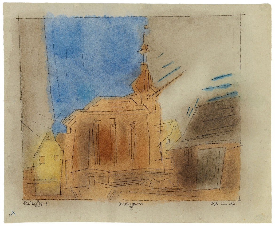 Süssenborn III by Lyonel Feininger