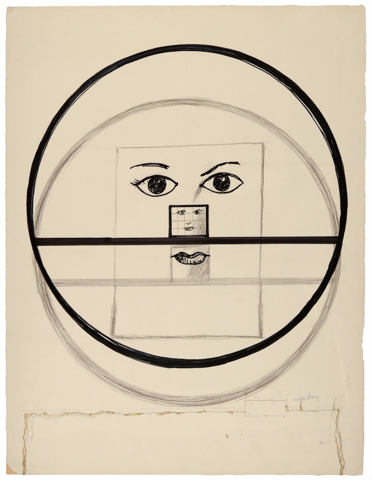 Untitled (Shadow Drawing) by Man Ray