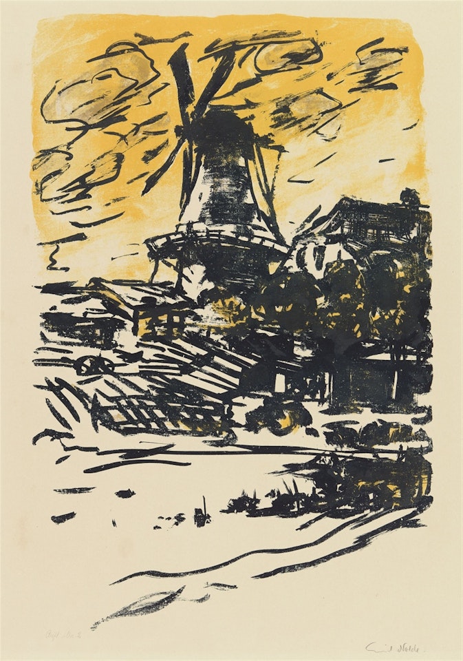 Mühle by Emil Nolde