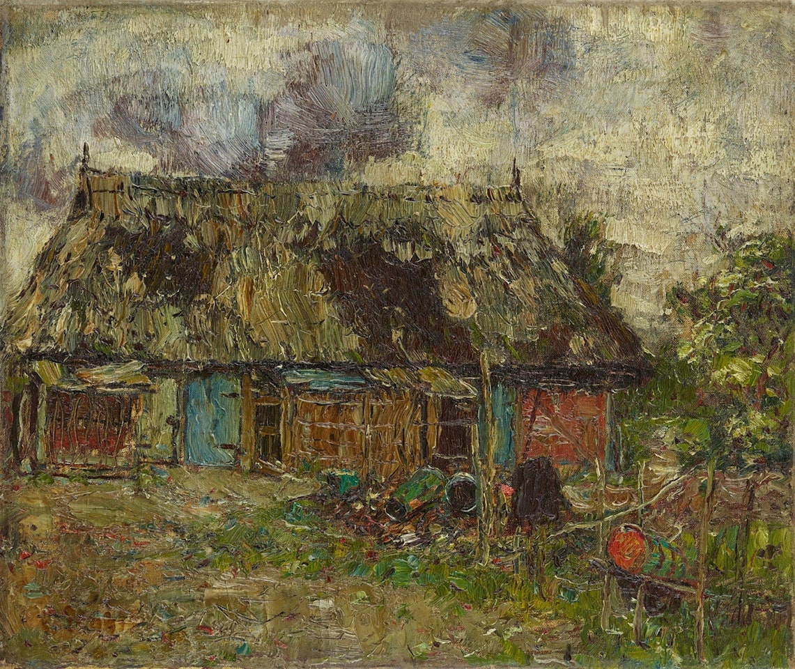 Bauernkate (Schleswig-Holsteiner Kate) by Christian Rohlfs