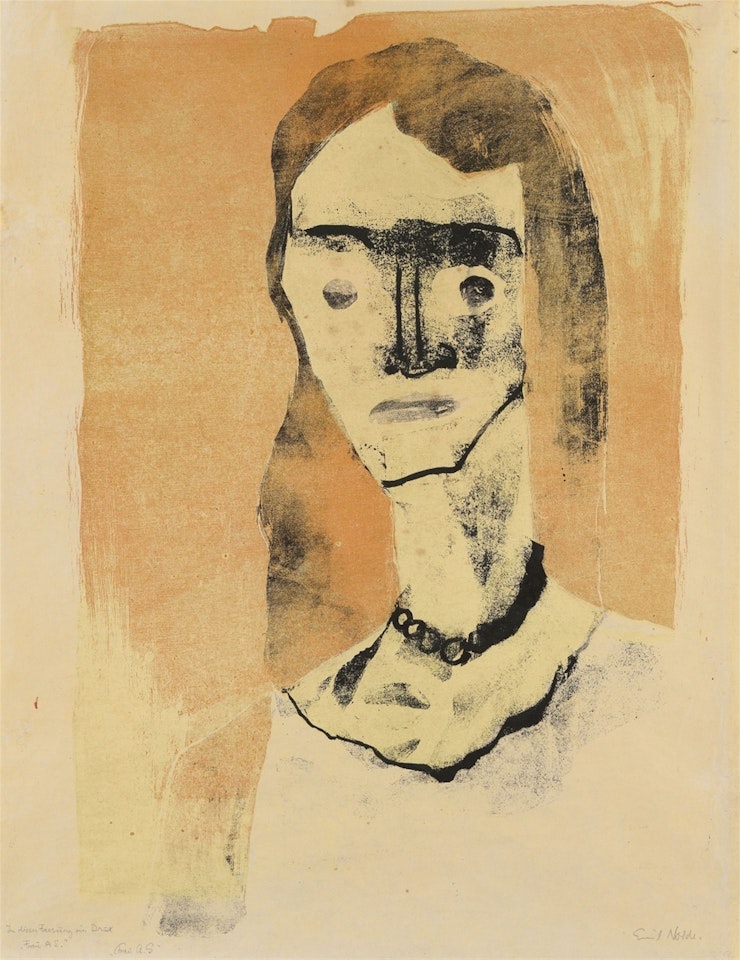 Frau A.S. by Emil Nolde