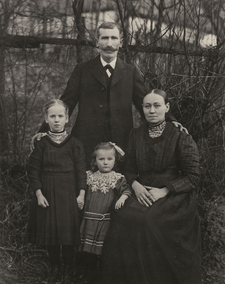 Portrait of a Family, Kettenhausen, Westerwald by August Sander