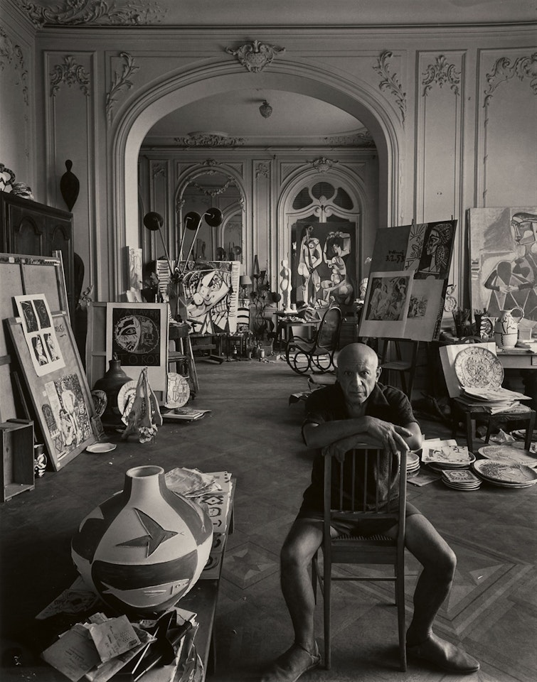 Pablo Picasso, La Californie, Cannes by Arnold Newman