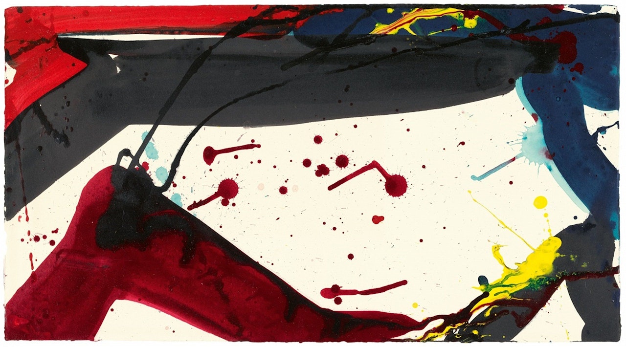 Untitled (SF 65-699) by Sam Francis