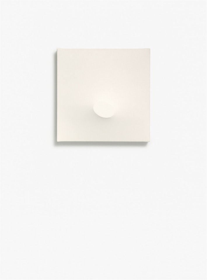 Un ovale bianco by Turi Simeti