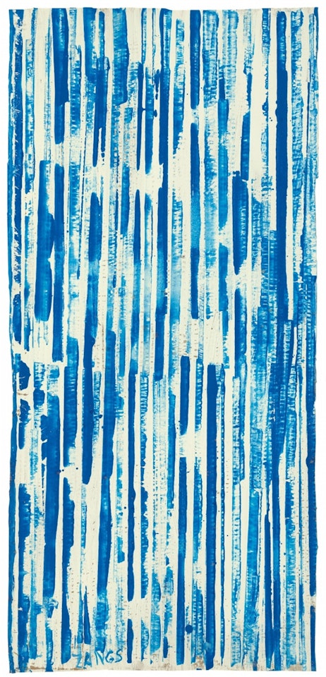 Untitled (Scheibenwischerbild) by Herbert Zangs