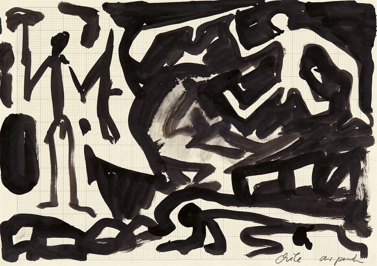 Untitled (Chile) by A.R. Penck