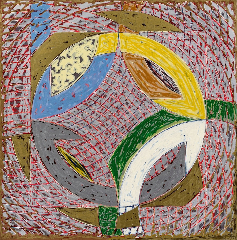 Polar Co-Ordinates II by Frank Stella