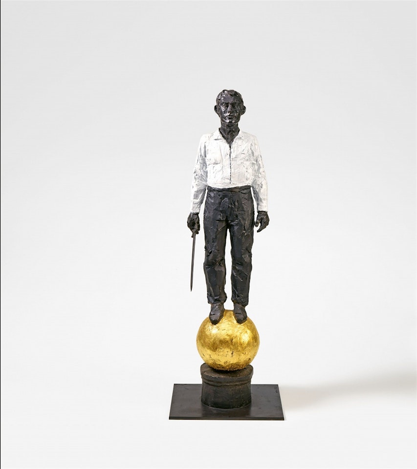 Neuer Eiserner Mann by Stephan Balkenhol
