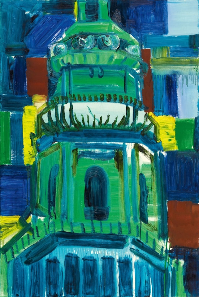 Nicolai tårn von Copenhagen by Rainer Fetting