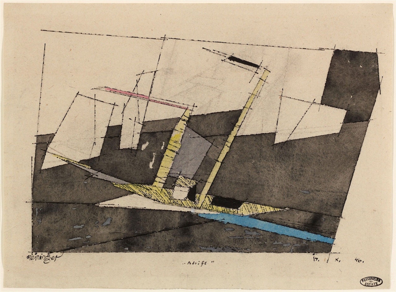 Adrift by Lyonel Feininger
