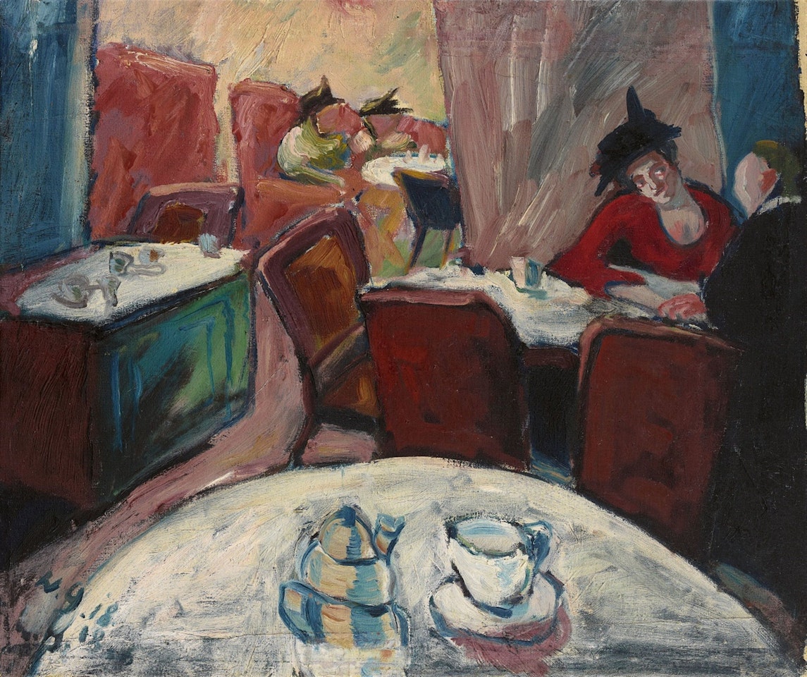 Café by Walter Gramatté