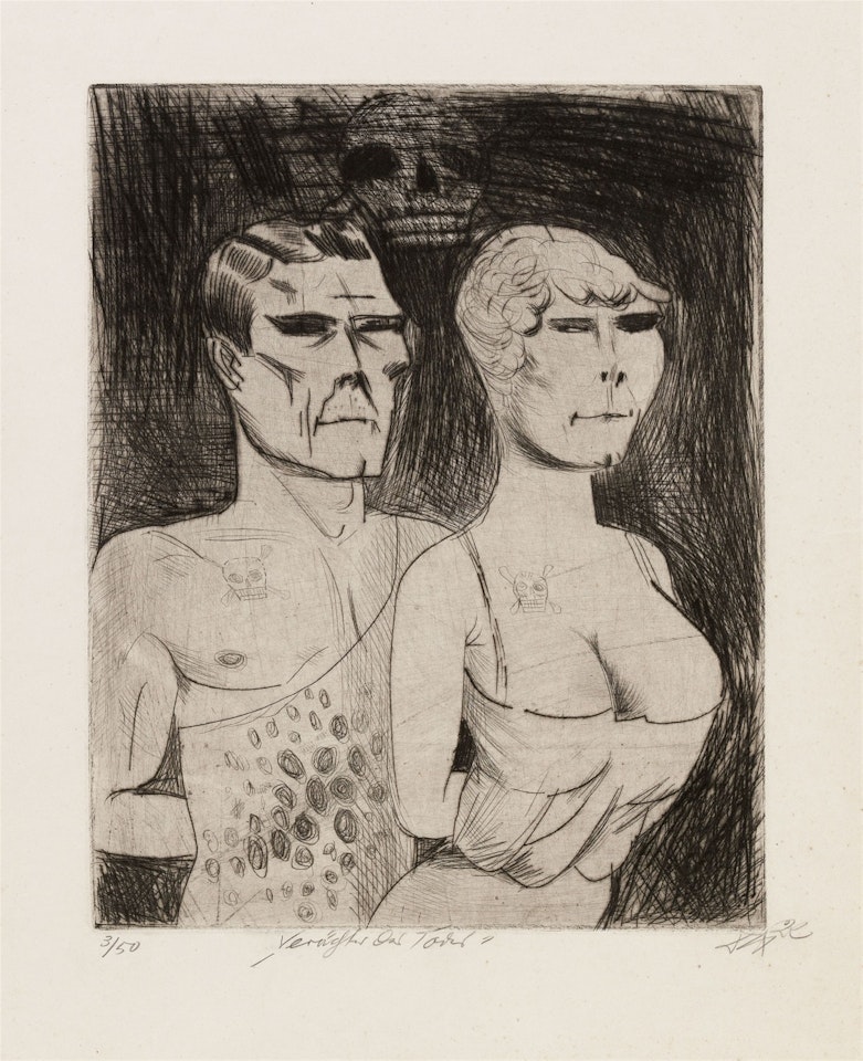 Die Verächter des Todes by Otto Dix