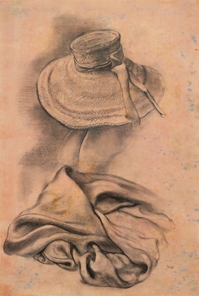 Still-life with Draped Nude by George Grosz