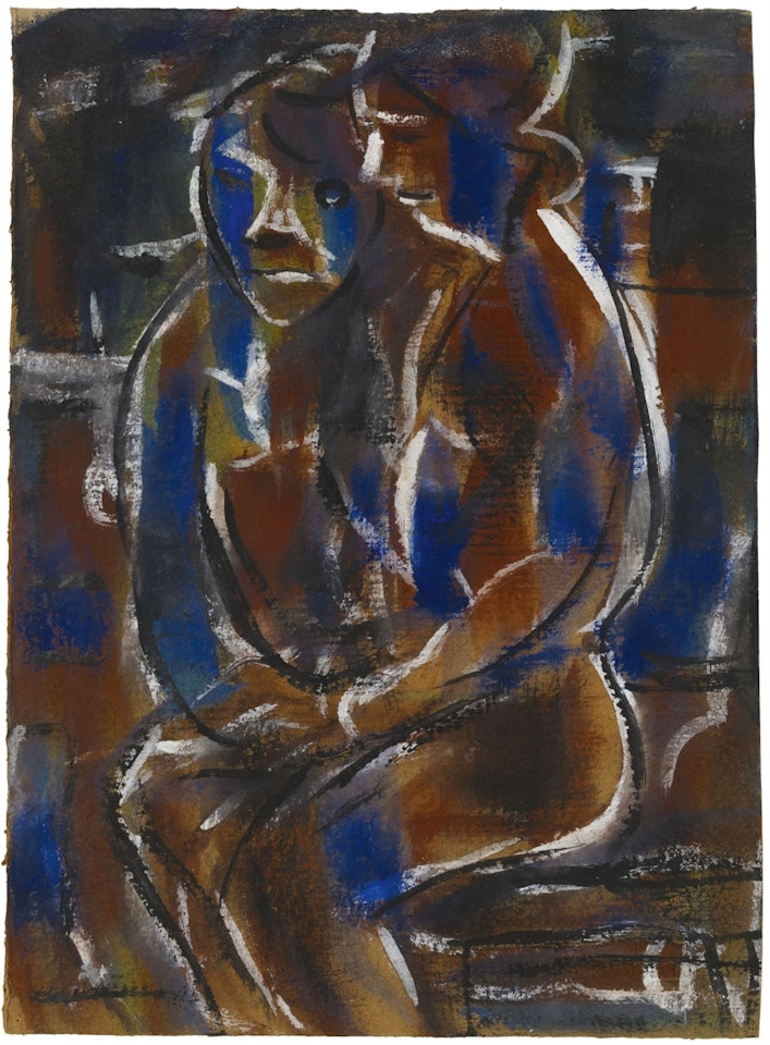 Zwei Figuren by Christian Rohlfs