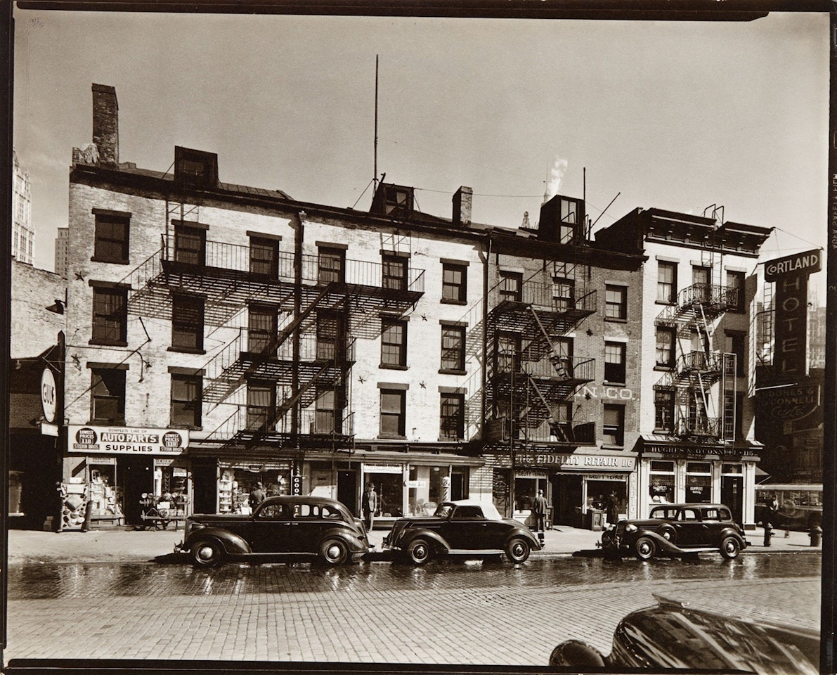 West Street Row III, 115 - 118 by Berenice Abbott