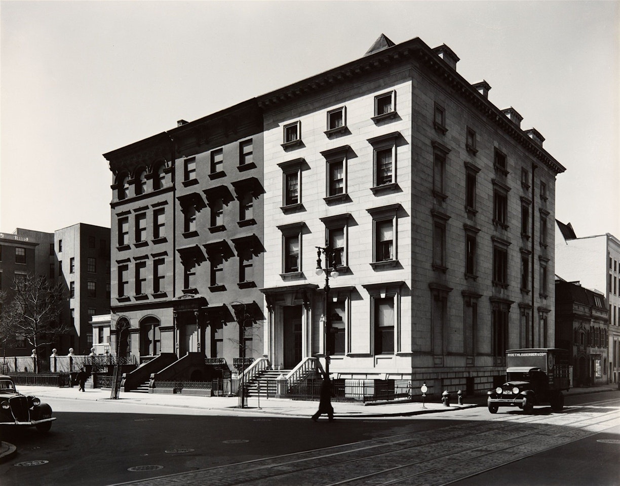 Fifth Avenue Houses # 4, 6, 8 by Berenice Abbott