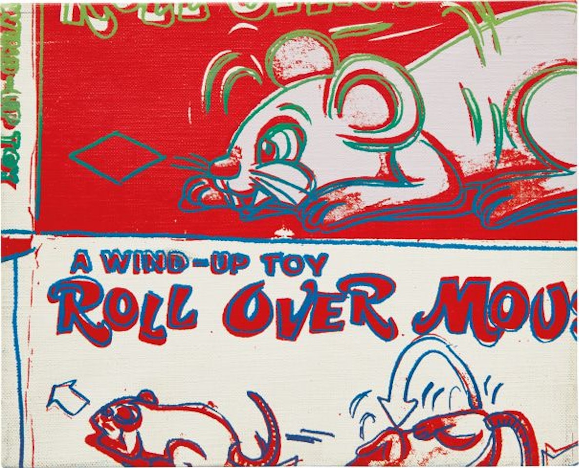 Rollover Mouse from the series Toy Paintings by Andy Warhol