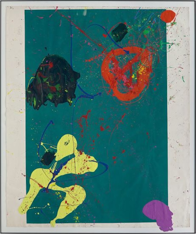 Untitled by Sam Francis
