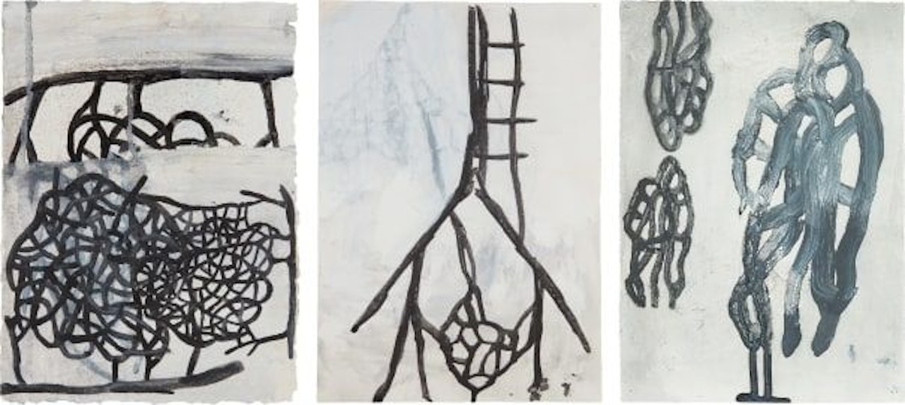Three works: (i) Genova; (ii) Untitled #10; (iii) Untitled #12 by Terry Winters