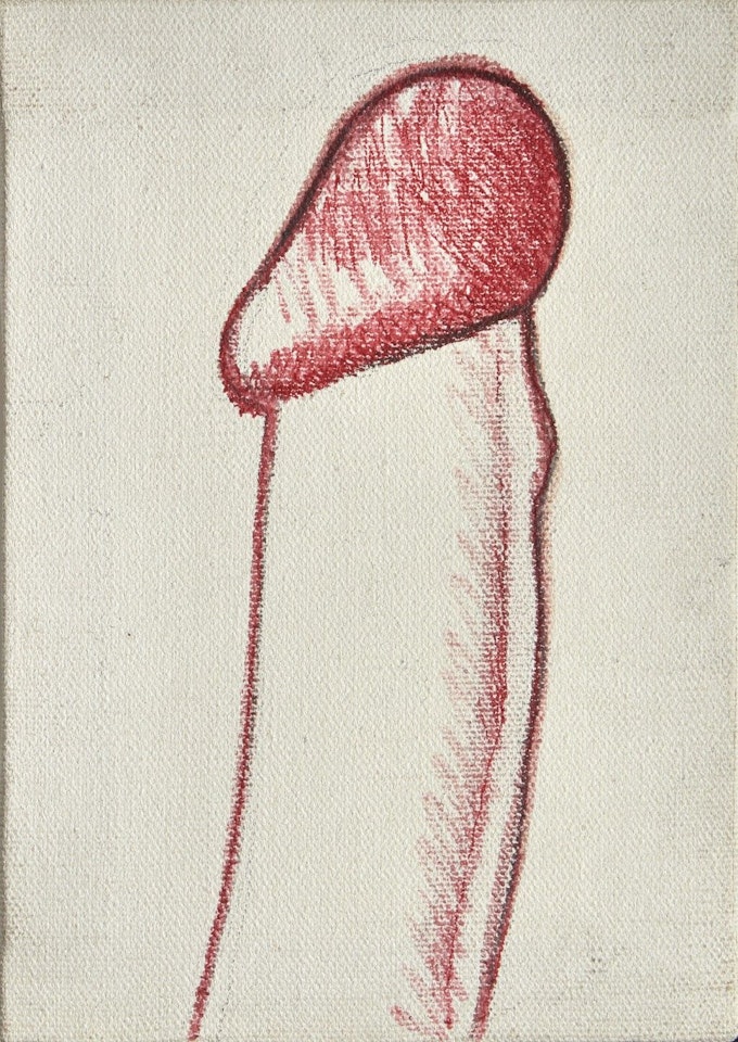 SKETCH FOR SEASCAPE PRICK by Tom Wesselmann