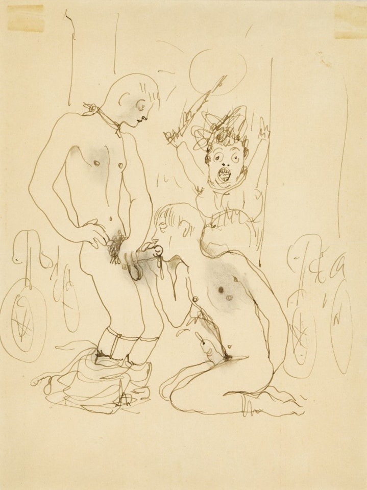 SCÈNE ÉROTIQUE by Jean Cocteau