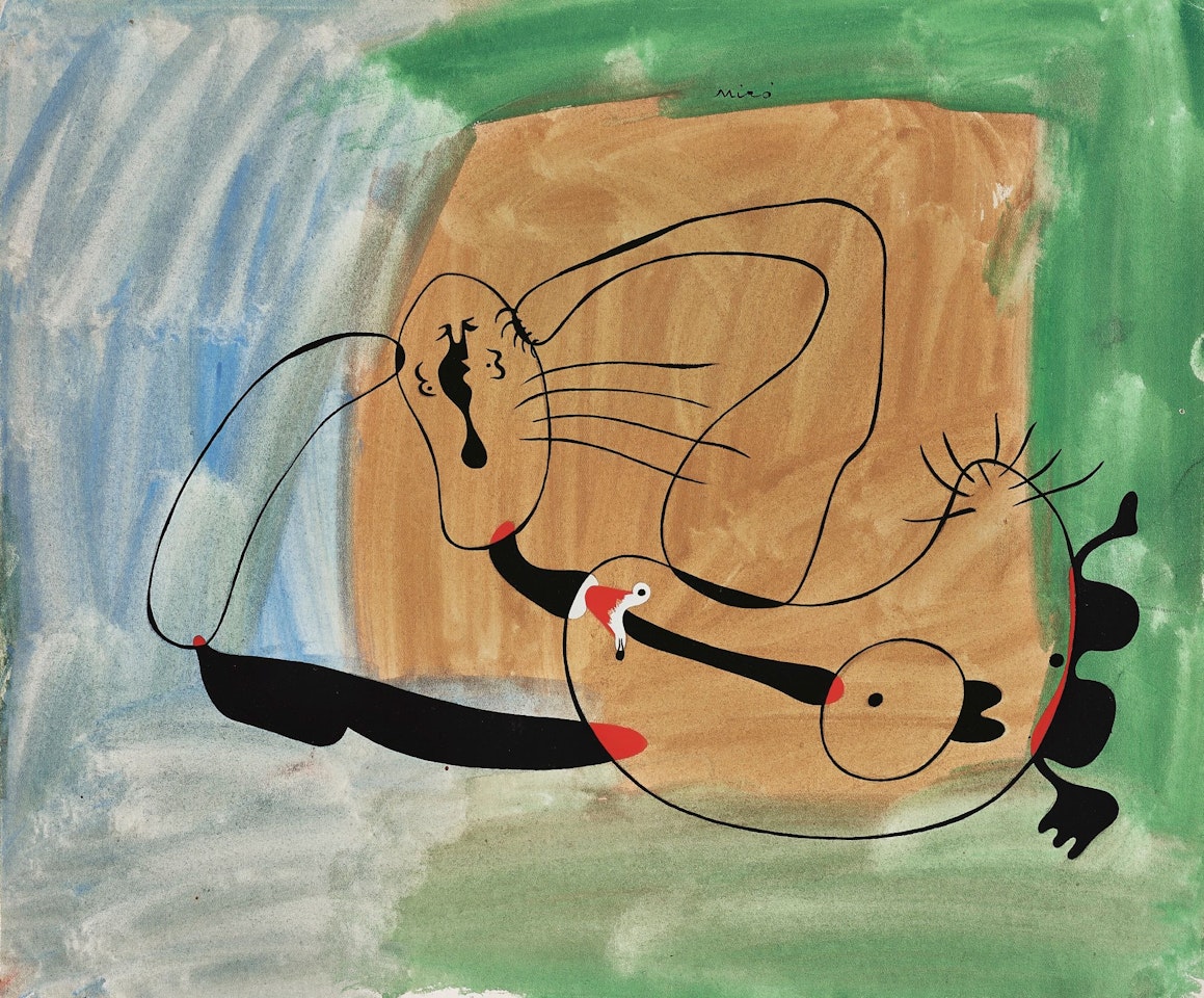 DORMEUSE by Joan Miró