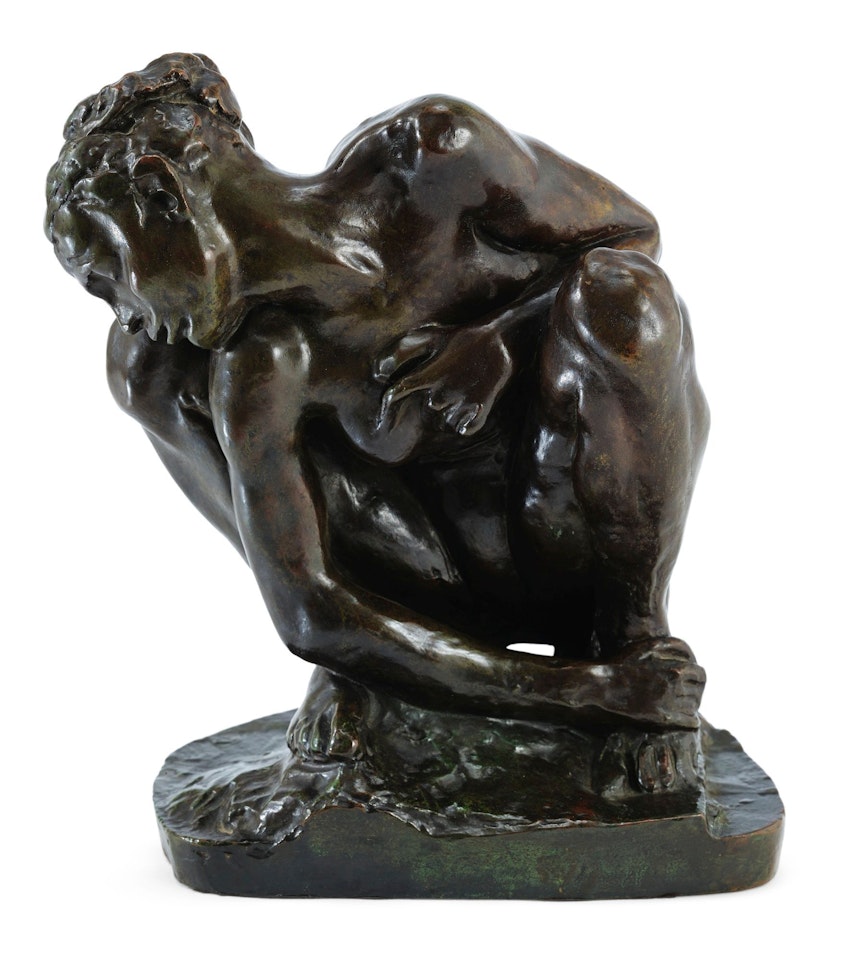 FEMME ACCROUPIE, PETIT MODÈLE by Auguste Rodin