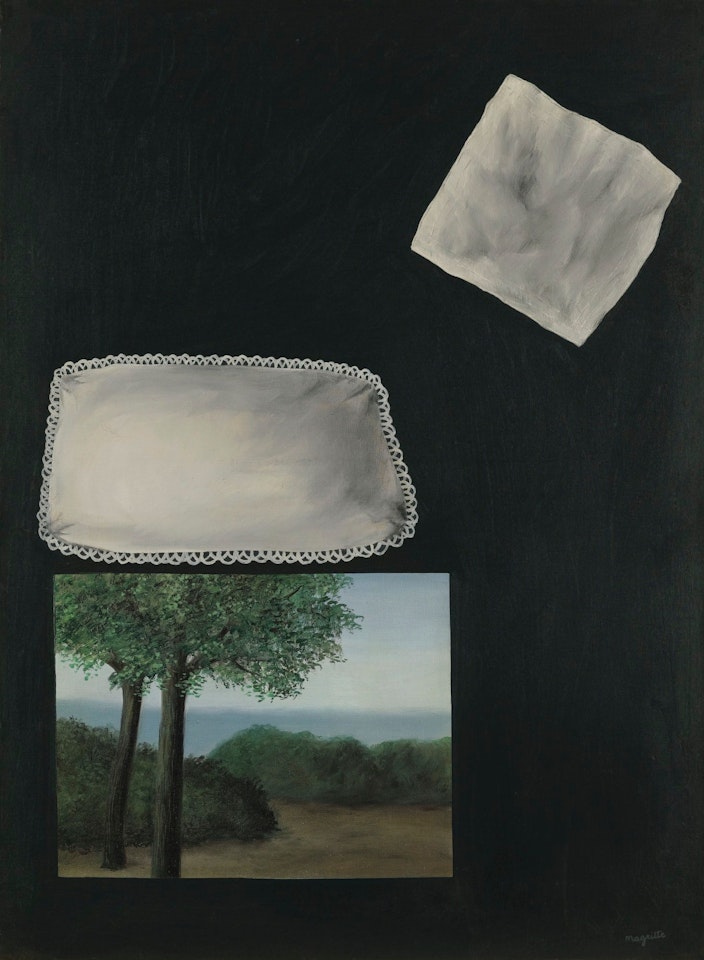 LES FENÊTRES DE L’AUBE by René Magritte